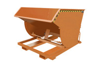 Tilting skip, narrow version