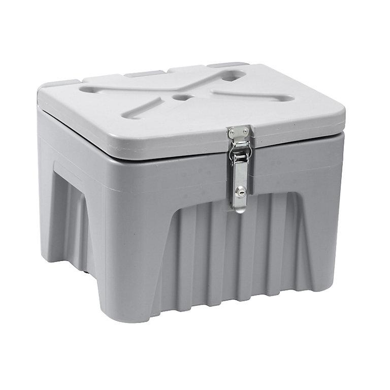 Universal container  made  of polypropylene with lock  at 