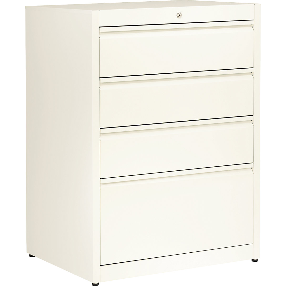 Mauser Card File Cabinet Grip Rails 4 Drawers 3 Track Kaiser Kraft International