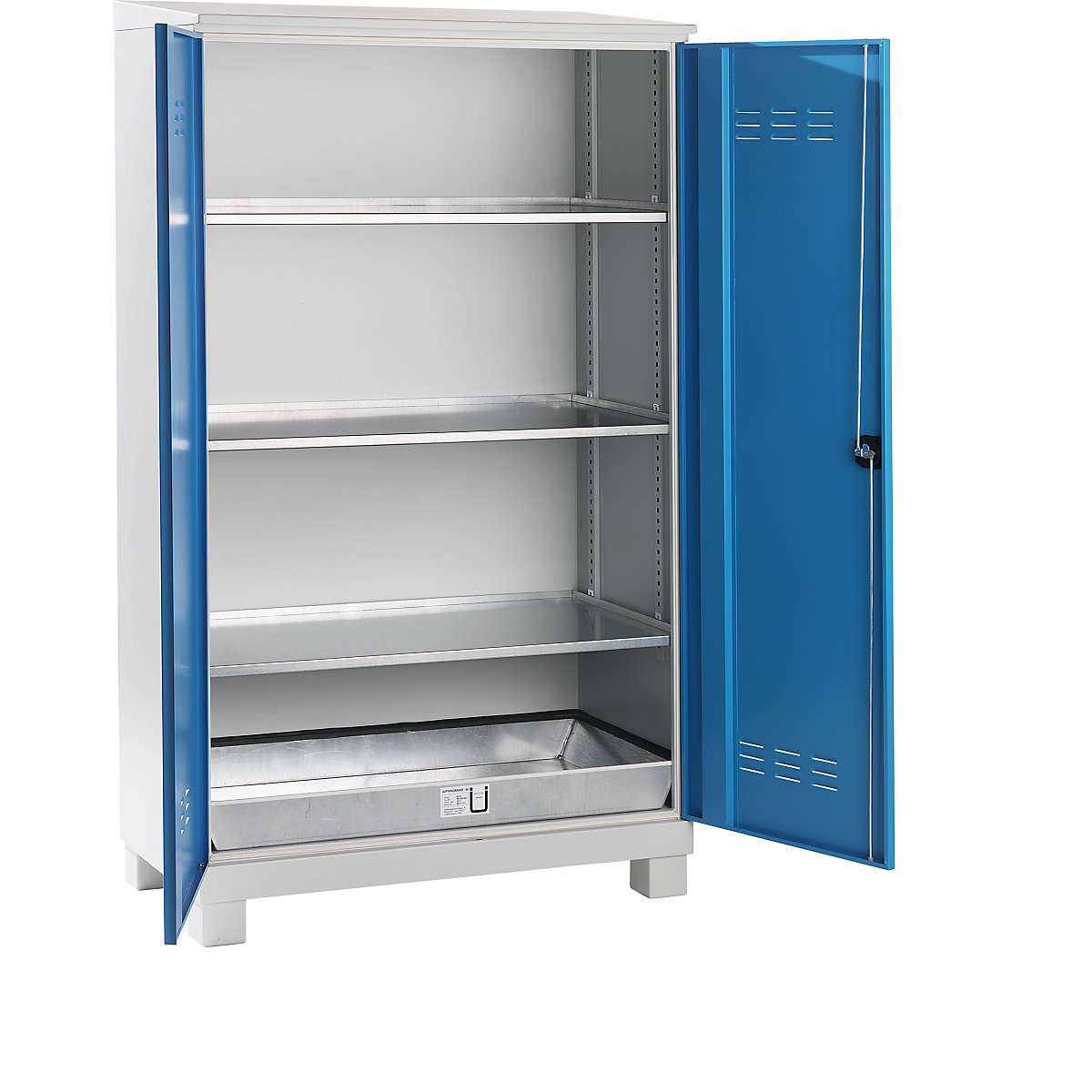 Eurokraftpro Environmental Cupboard, Outdoor Storage Cupboard With Shelves