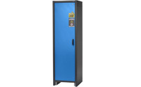 Hazardous goods storage cupboard, fire resistant
