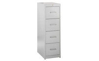 Suspension file cabinet, bar handles