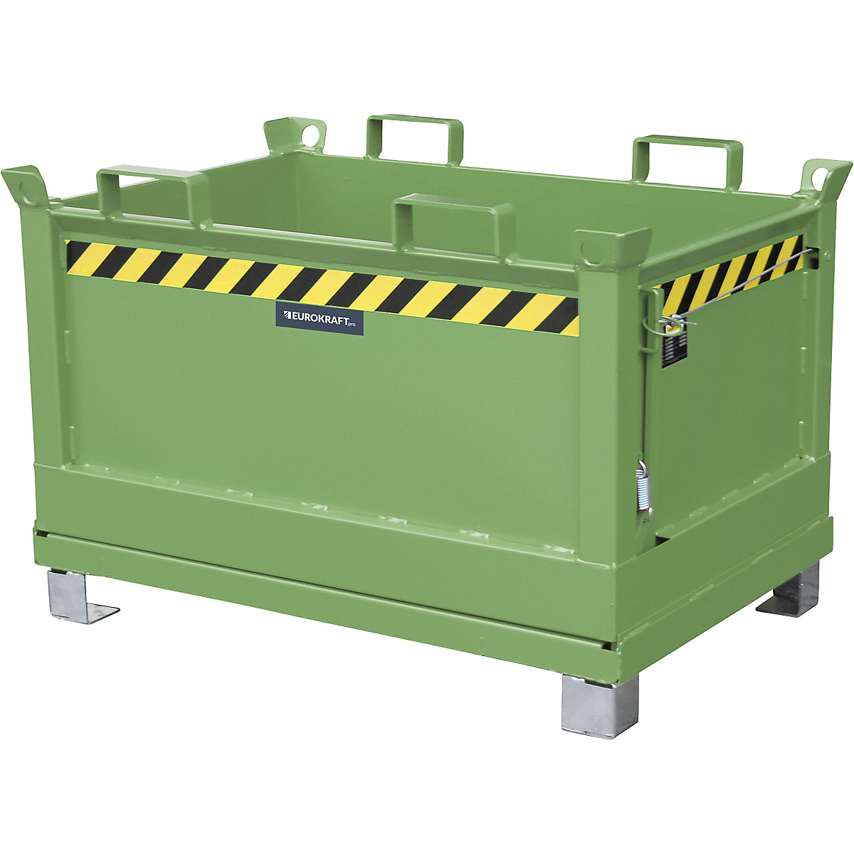 Hinged bottom skip - eurokraft pro