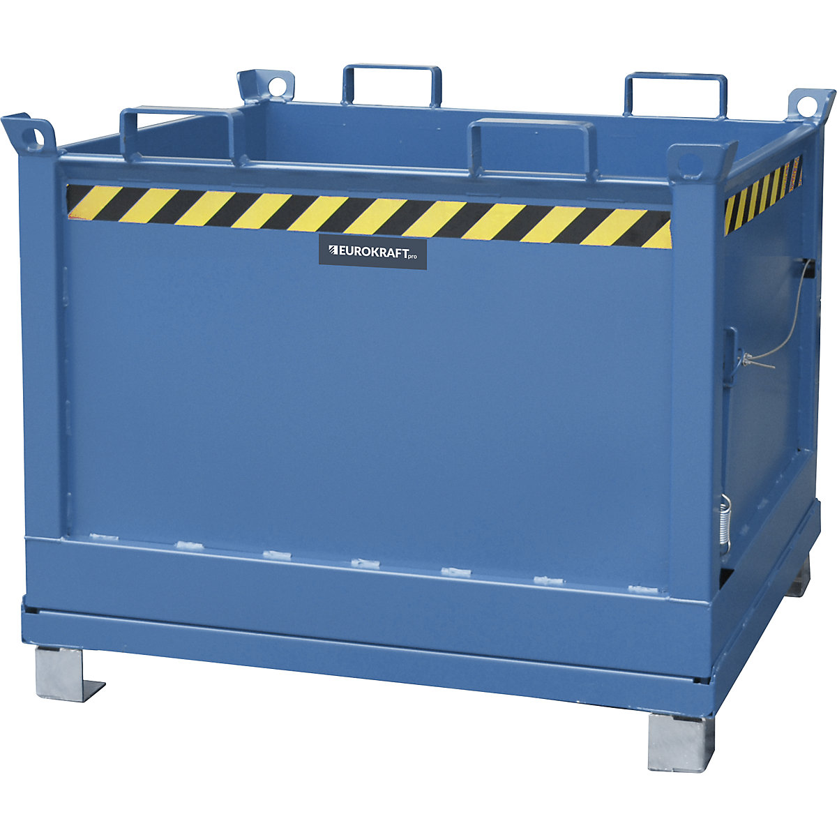 Hinged bottom skip - eurokraft pro