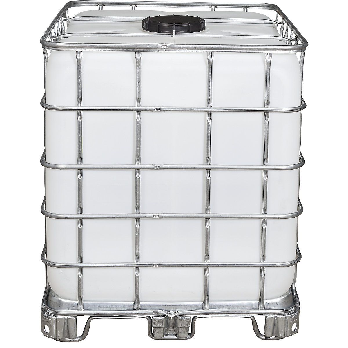 SCHÜTZ 1000 L IBC CONTAINER, REASONED / ENDED, ANTISTATIC EX WITH UN,  RINED, METAL PALLET, 150/50