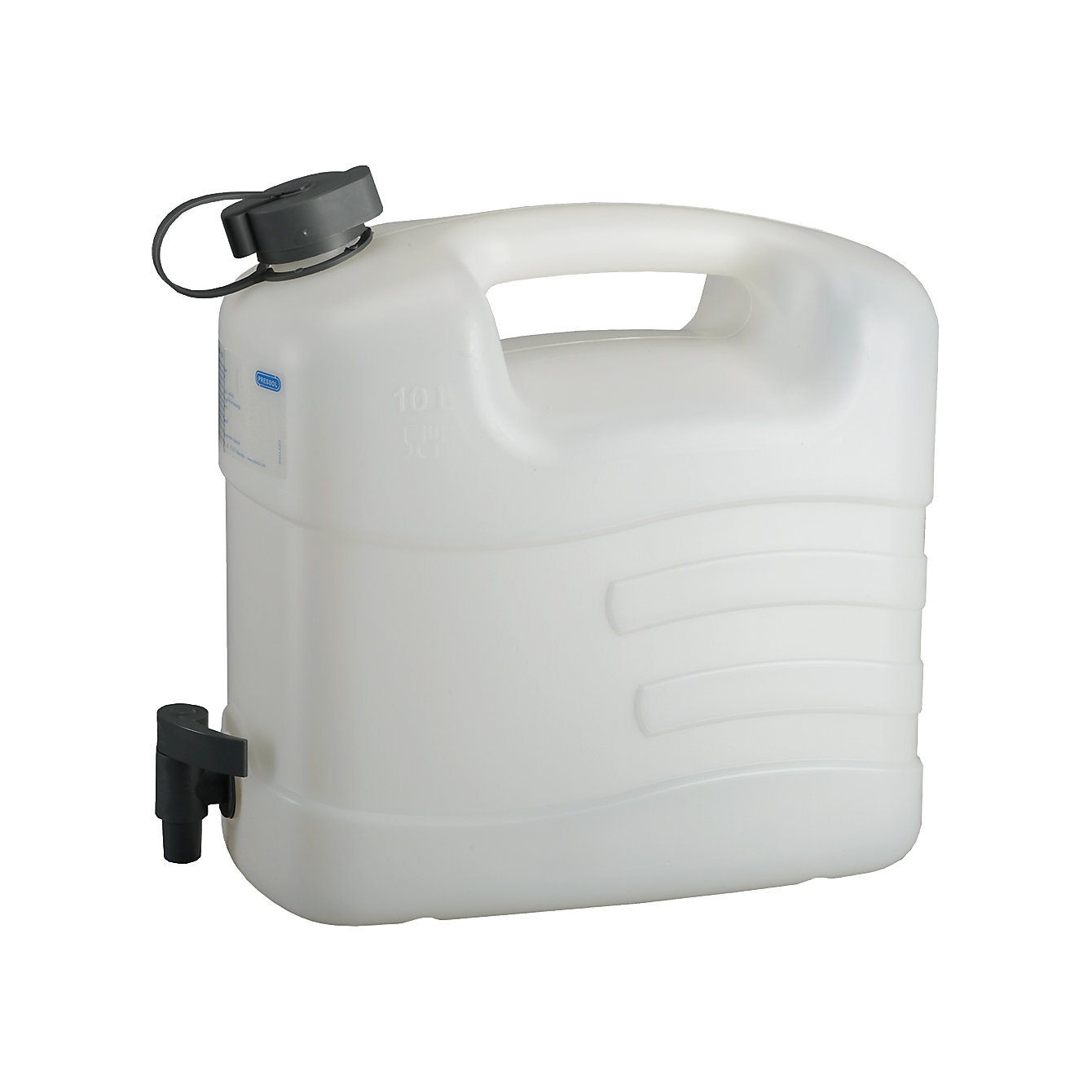 PRESSOL Water canister with drain tap 10 litres, pack of 5 KAISER