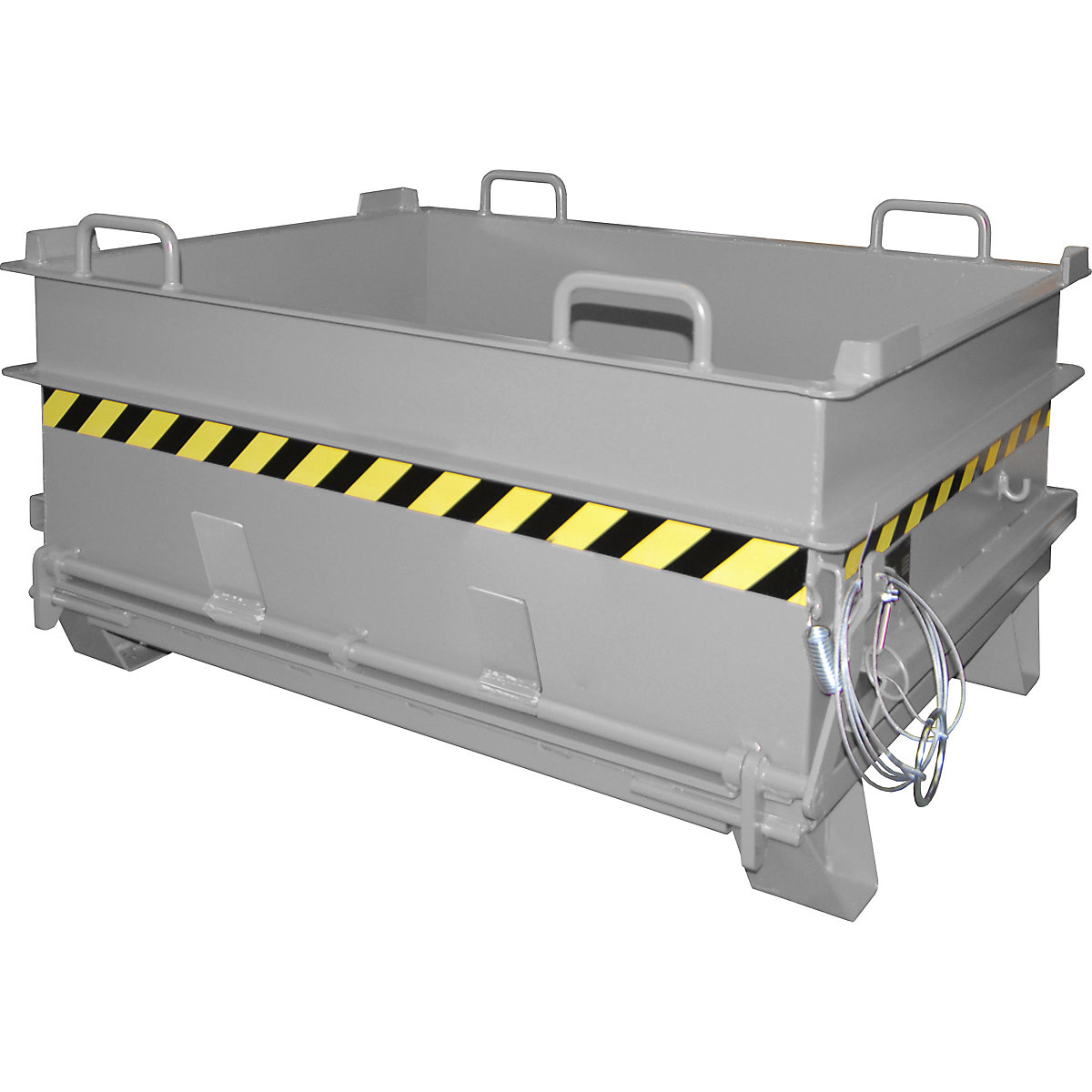 BC construction material container, with stone clamp release mechanism – eurokraft pro