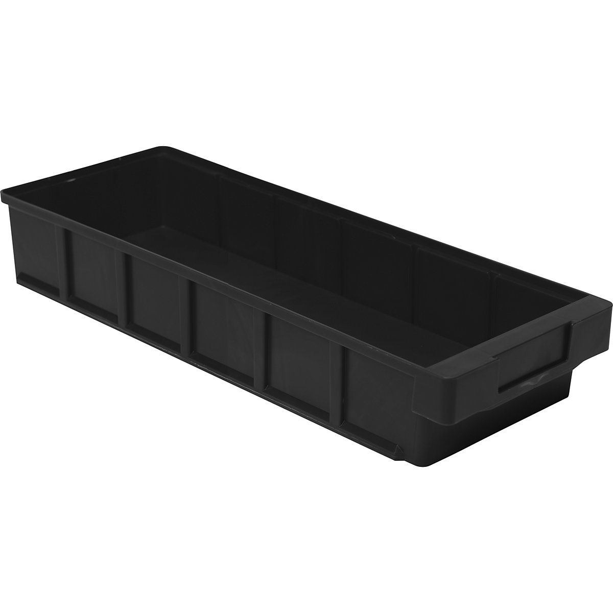 ESD shelf bin, made of polypropylene, HxWxL 83 x 186 x 500 mm, pack of 8-5