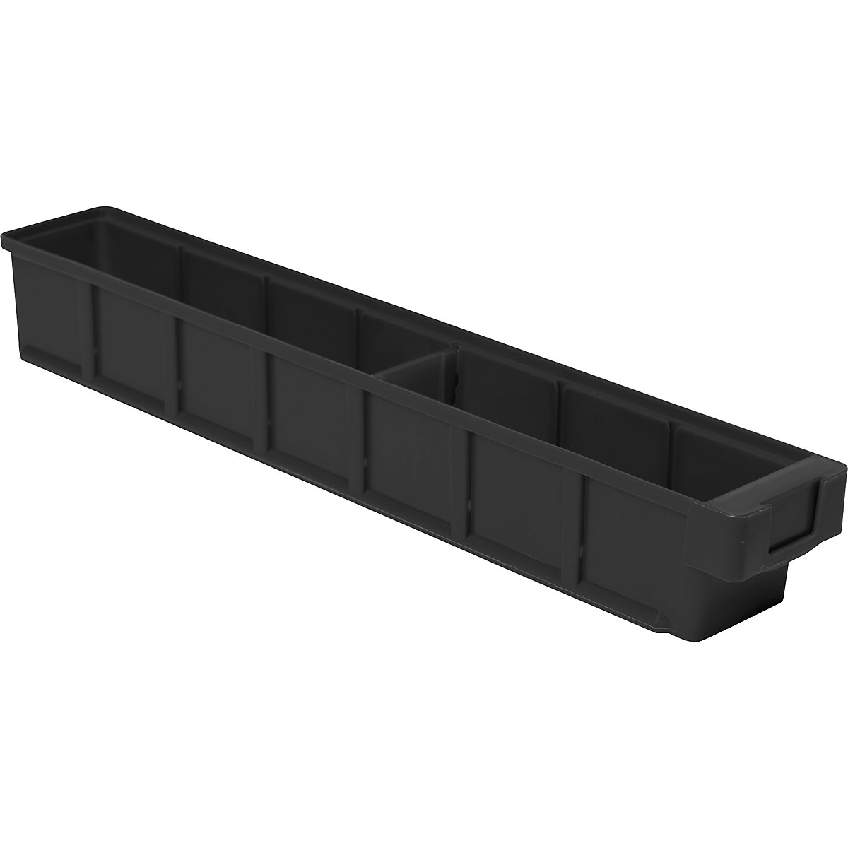 ESD small parts box, made of polypropylene, LxWxH 600 x 93 x 83 mm, pack of 16-5