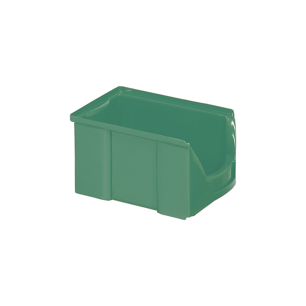 FUTURA open fronted storage bin made of polyethylene, LxWxH 229 x 148 x 122 mm, pack of 25, green-16