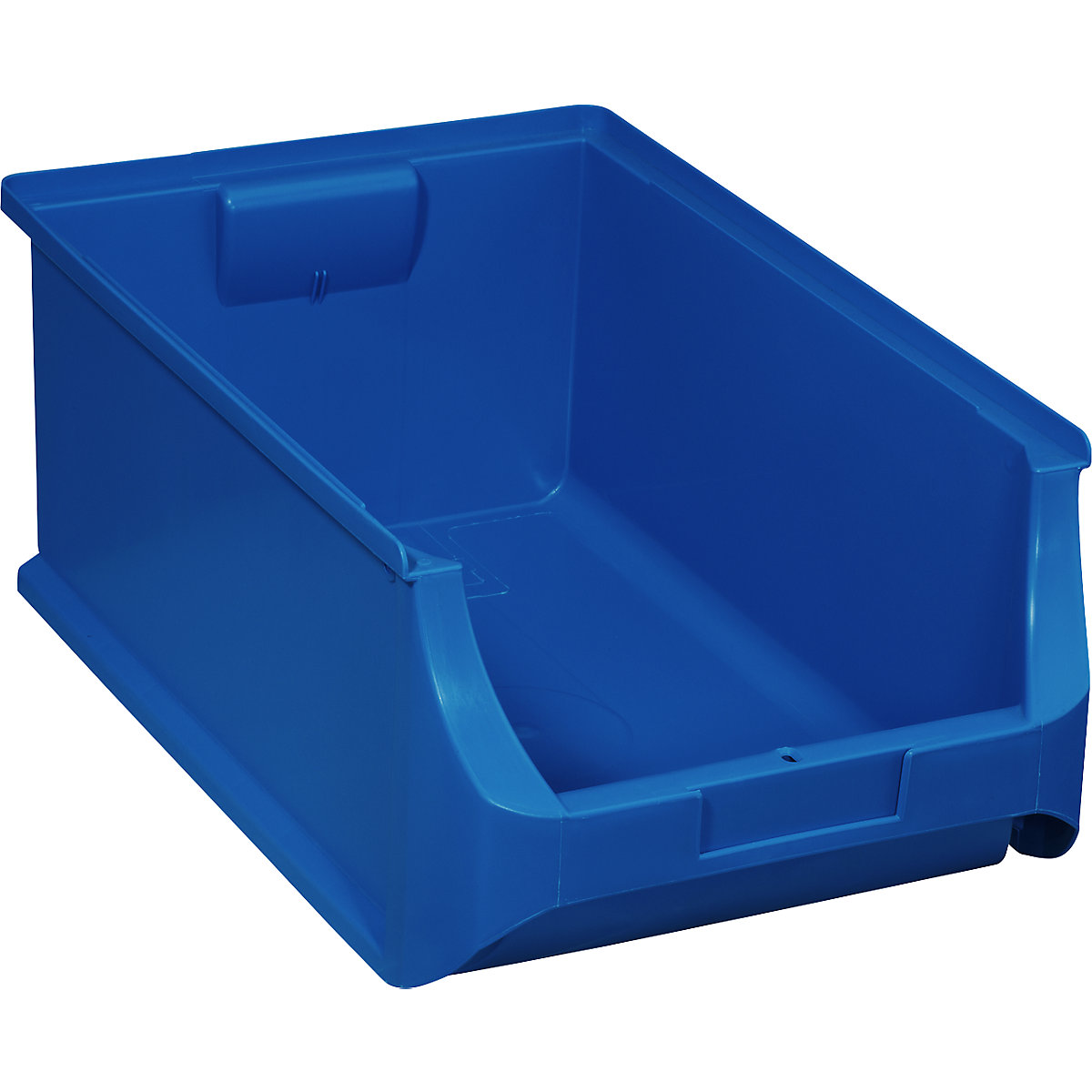 Open fronted storage bin made from 100% recycled PP