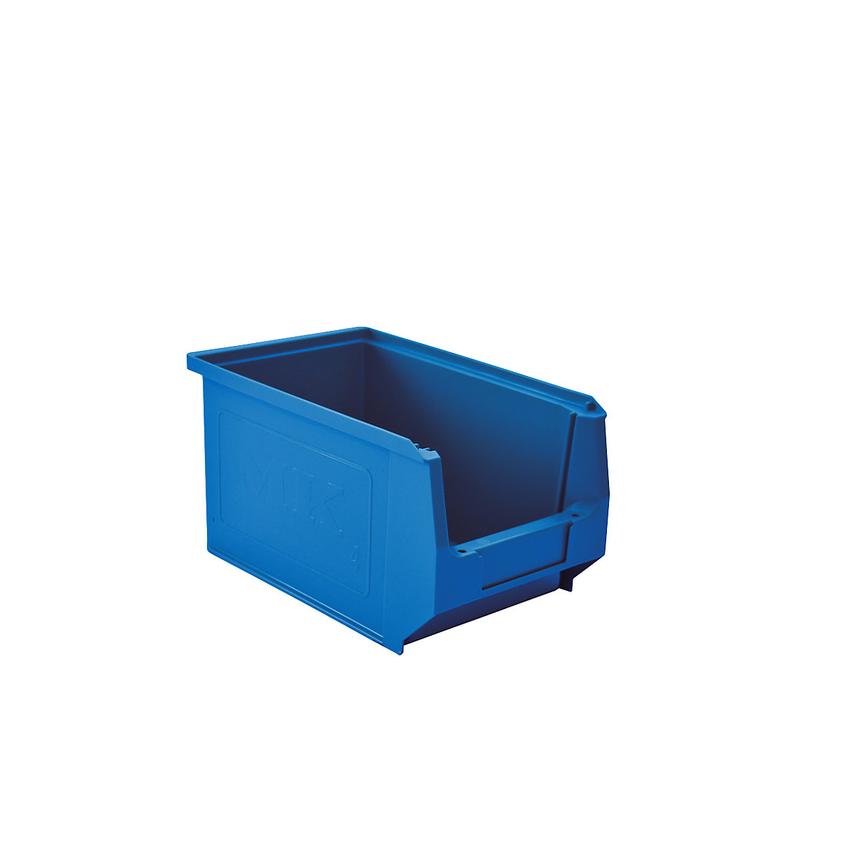 Open fronted storage bin made of polyethylene – mauser