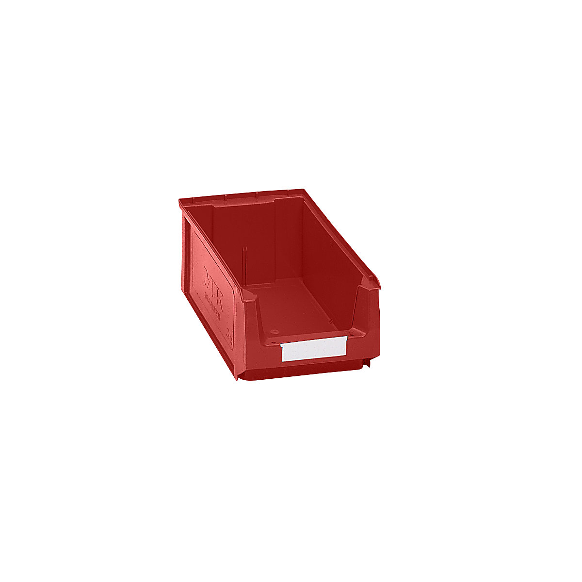 Open fronted storage bin made of polyethylene – mauser, LxWxH 350 x 210 x 140 mm, red, pack of 14-8