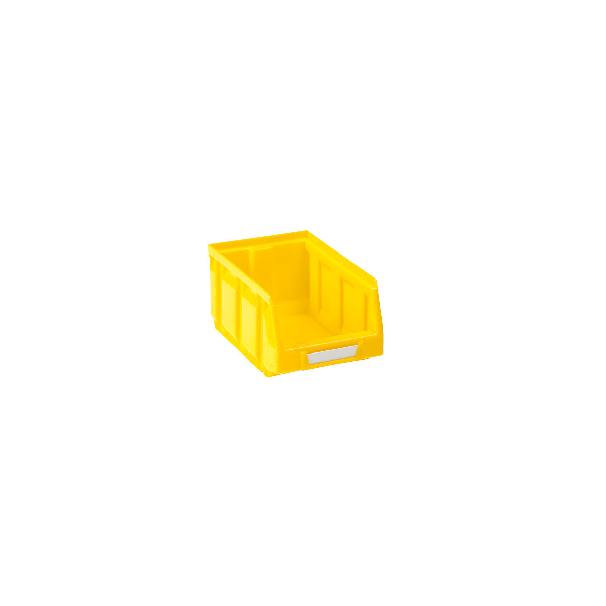 Open fronted storage bin made of polyethylene, LxWxH 167 x 105 x 82 mm, yellow, pack of 48-11