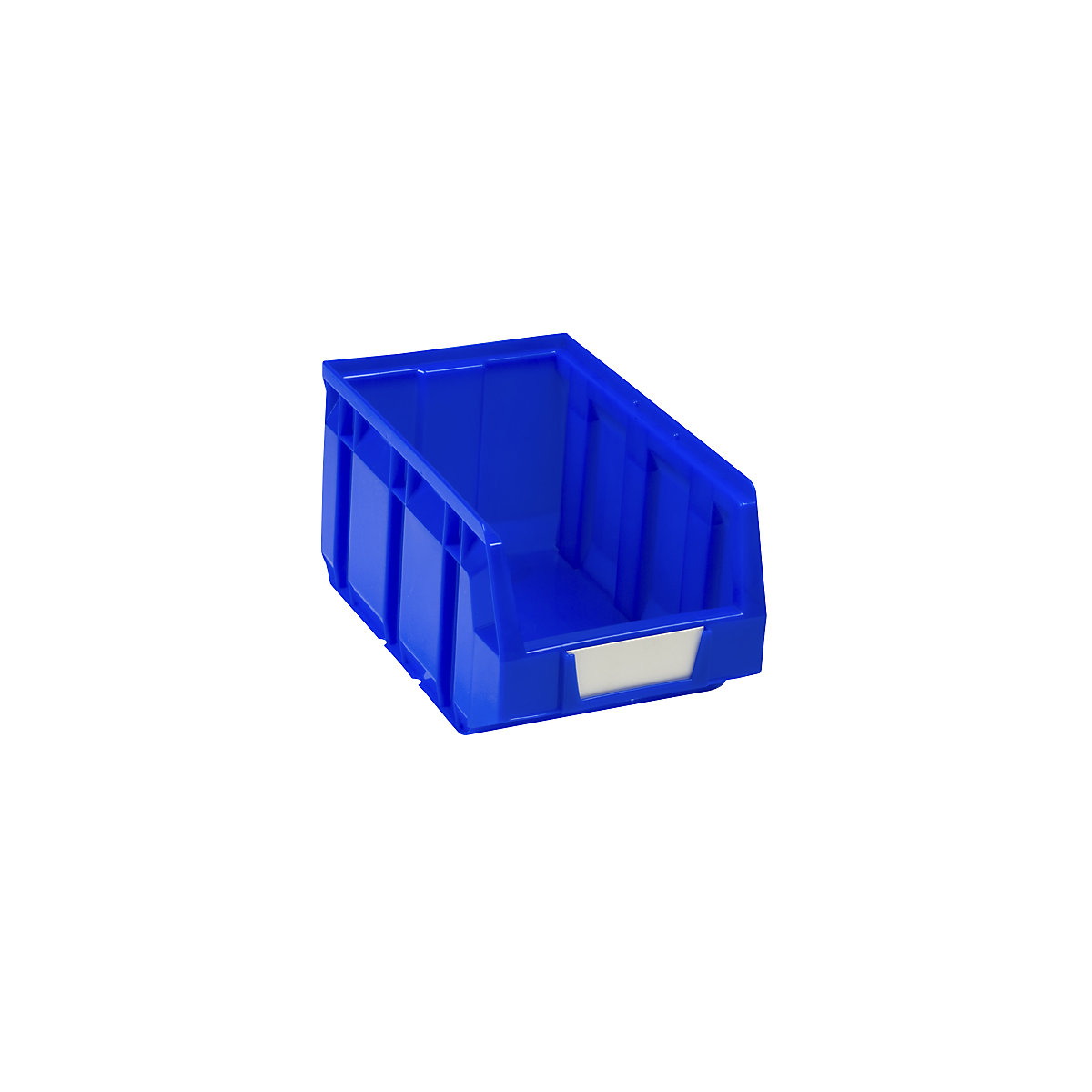Open fronted storage bin made of polyethylene, LxWxH 237 x 144 x 123 mm, blue, pack of 38-7