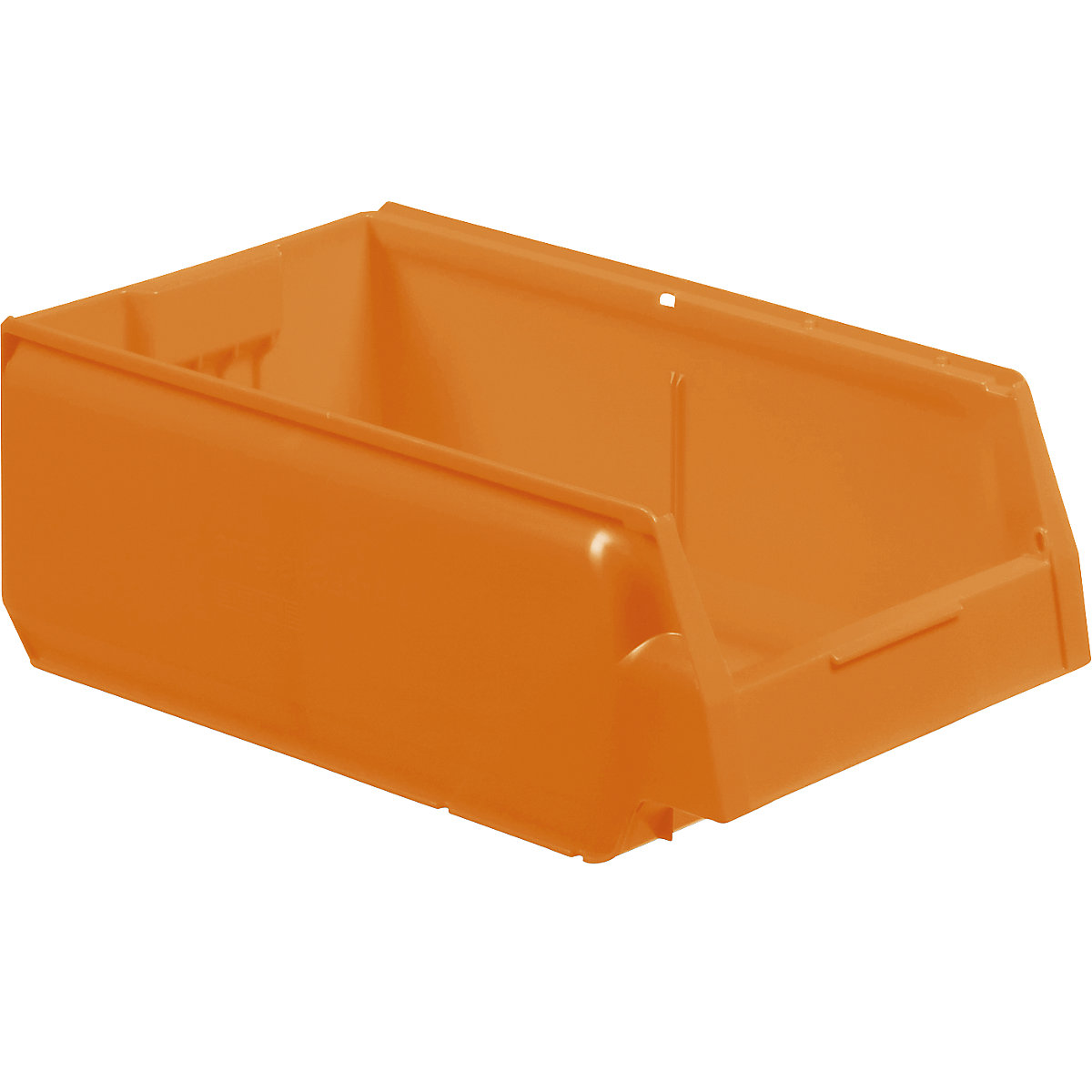 Open fronted storage bin made of polypropylene, LxWxH 400 x 230 x 150 mm, pack of 12, pastel yellow-6