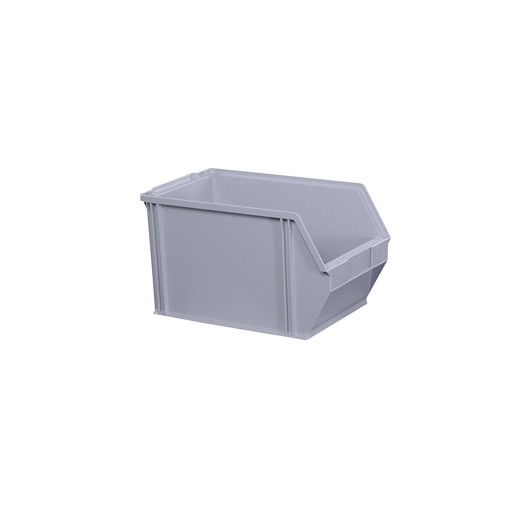Open fronted storage bin made of polystyrene length 350 mm kaiserkraft