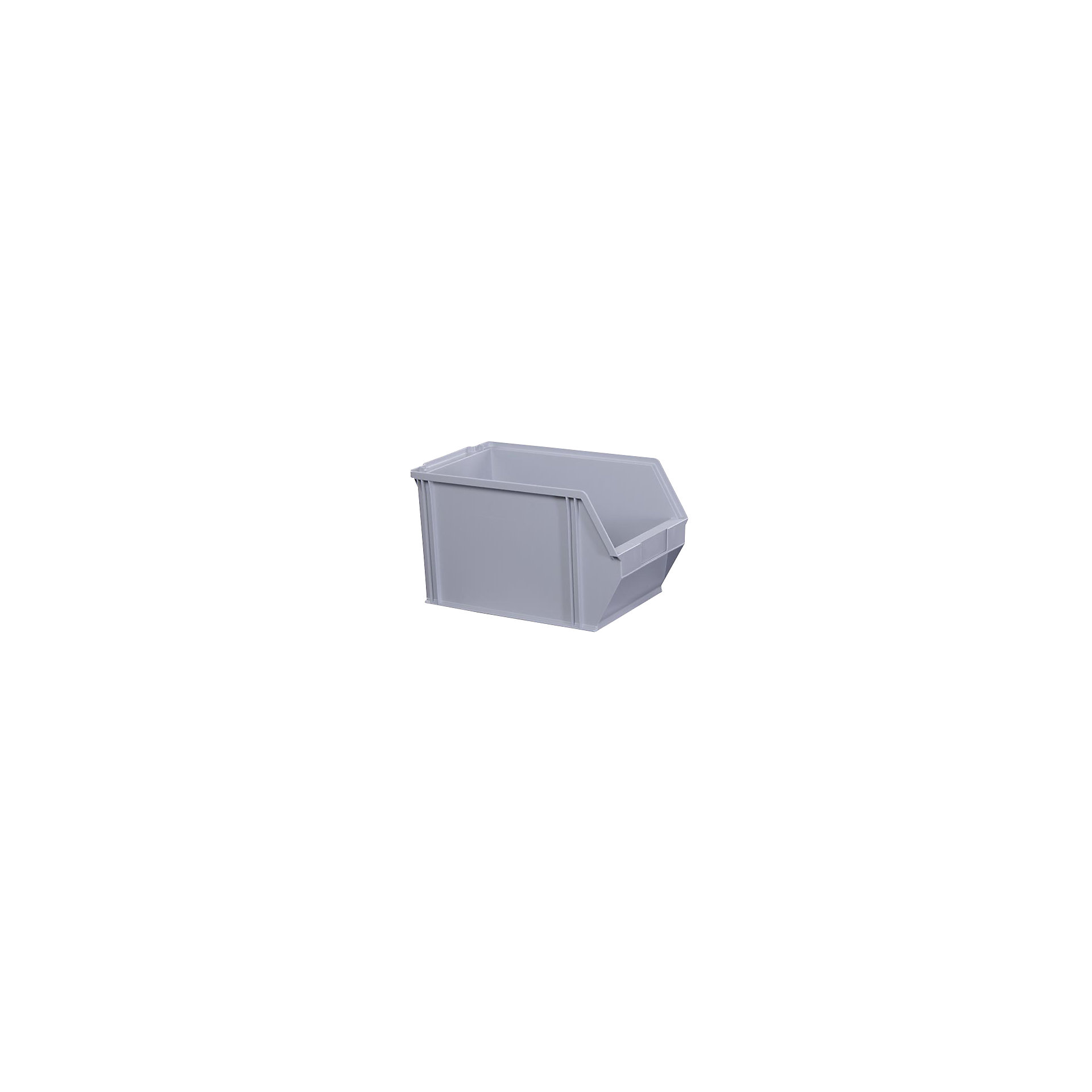 Open fronted storage bin made of polystyrene length 350 mm kaiserkraft