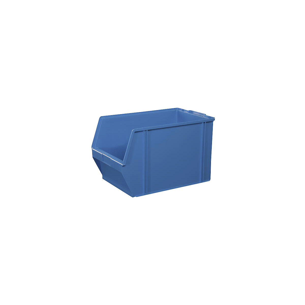 Open fronted storage bin made of polystyrene external / internal