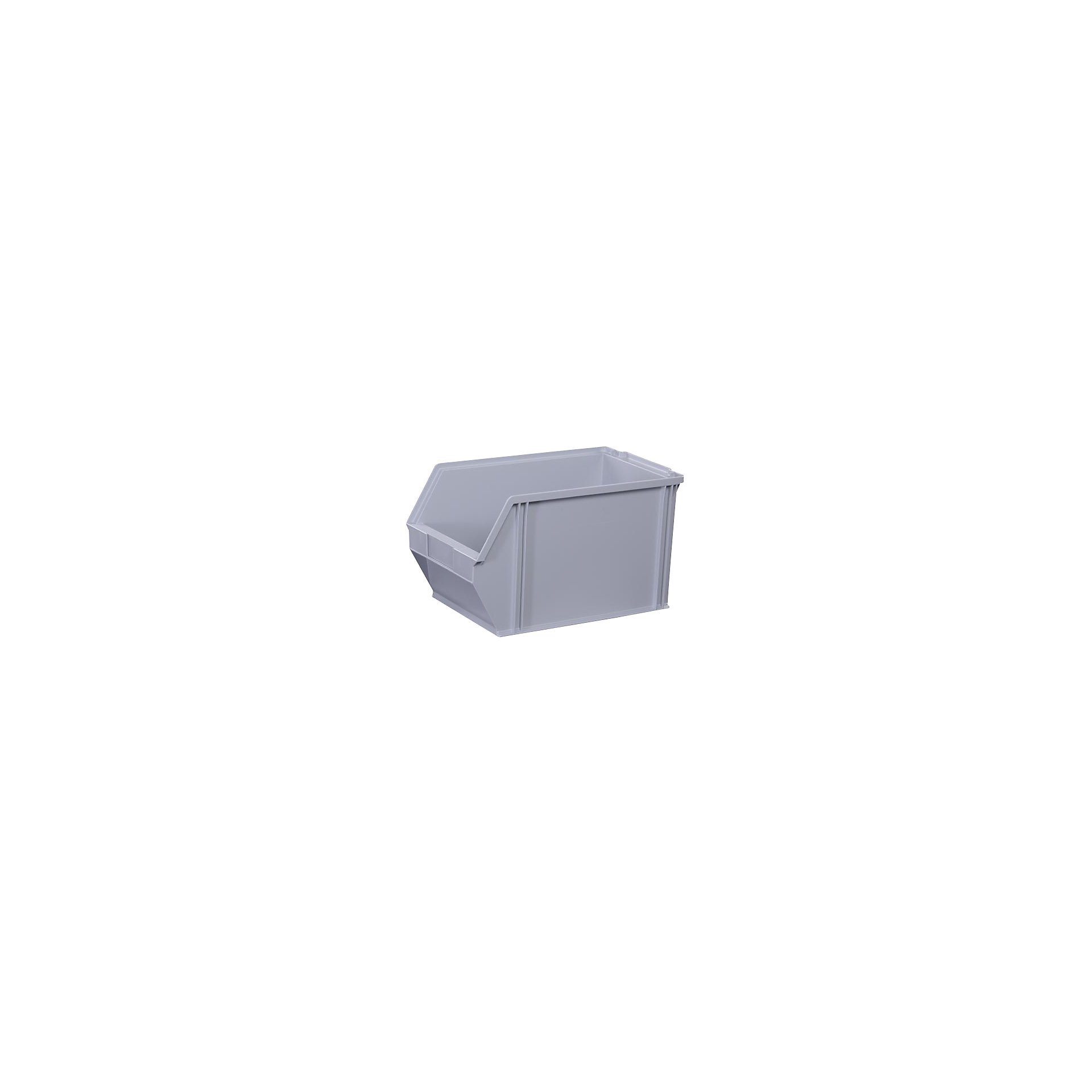 Open fronted storage bin made of polystyrene length 350 mm kaiserkraft