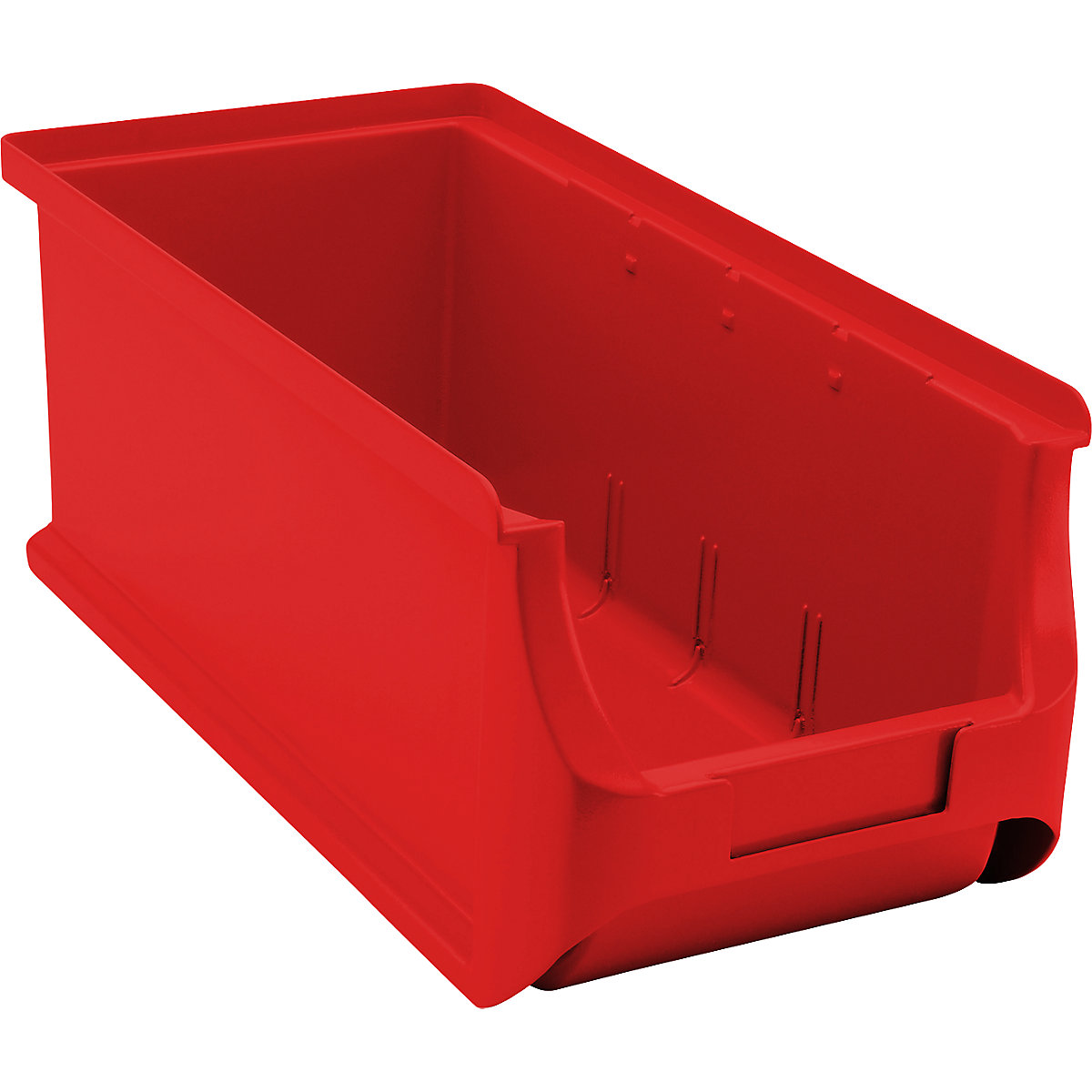 Open fronted storage bin, LxWxH 320 x 150 x 125 mm, pack of 18, red-5