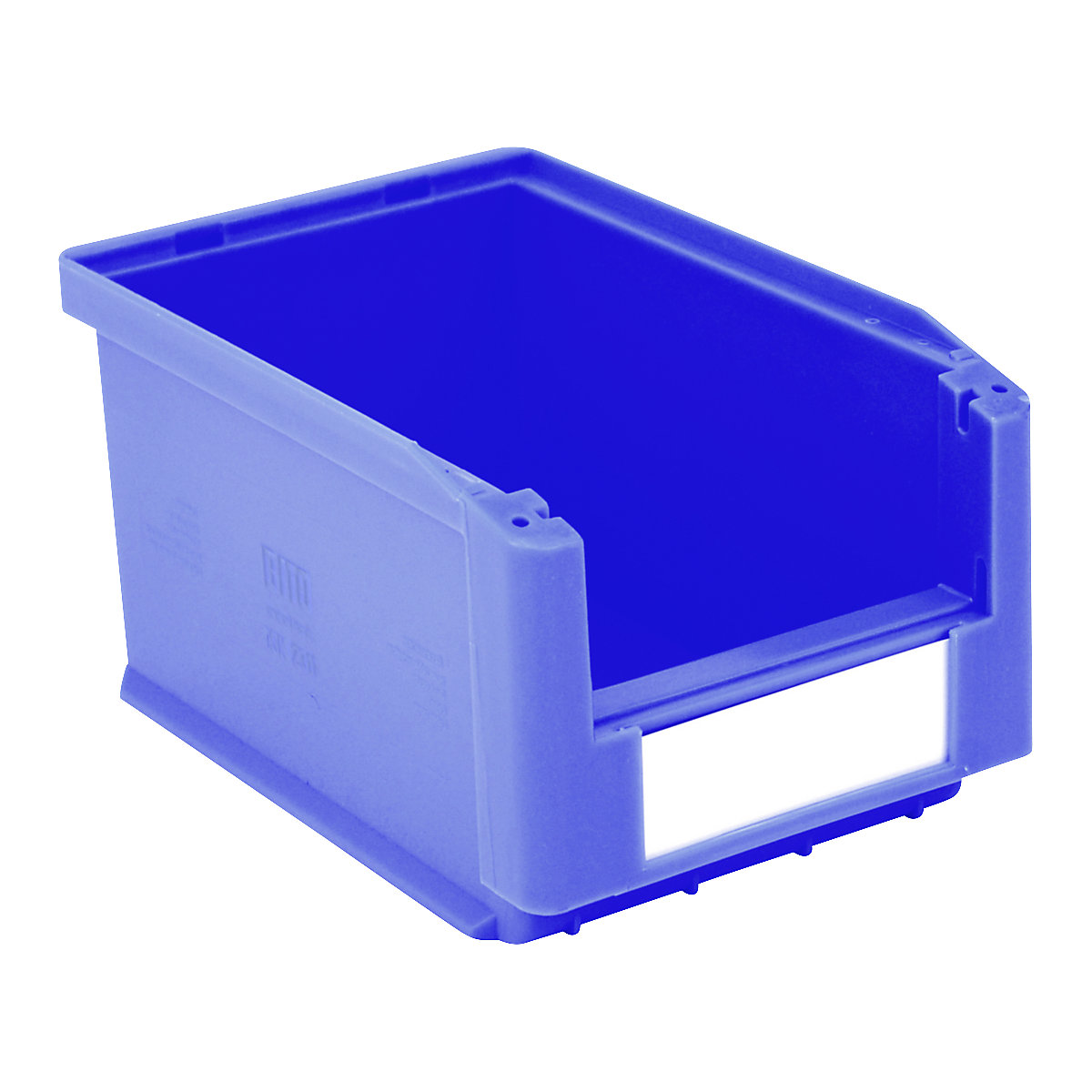Open fronted storage bin – BITO, LxWxH 230 x 150 x 125 mm, pack of 20, blue-4