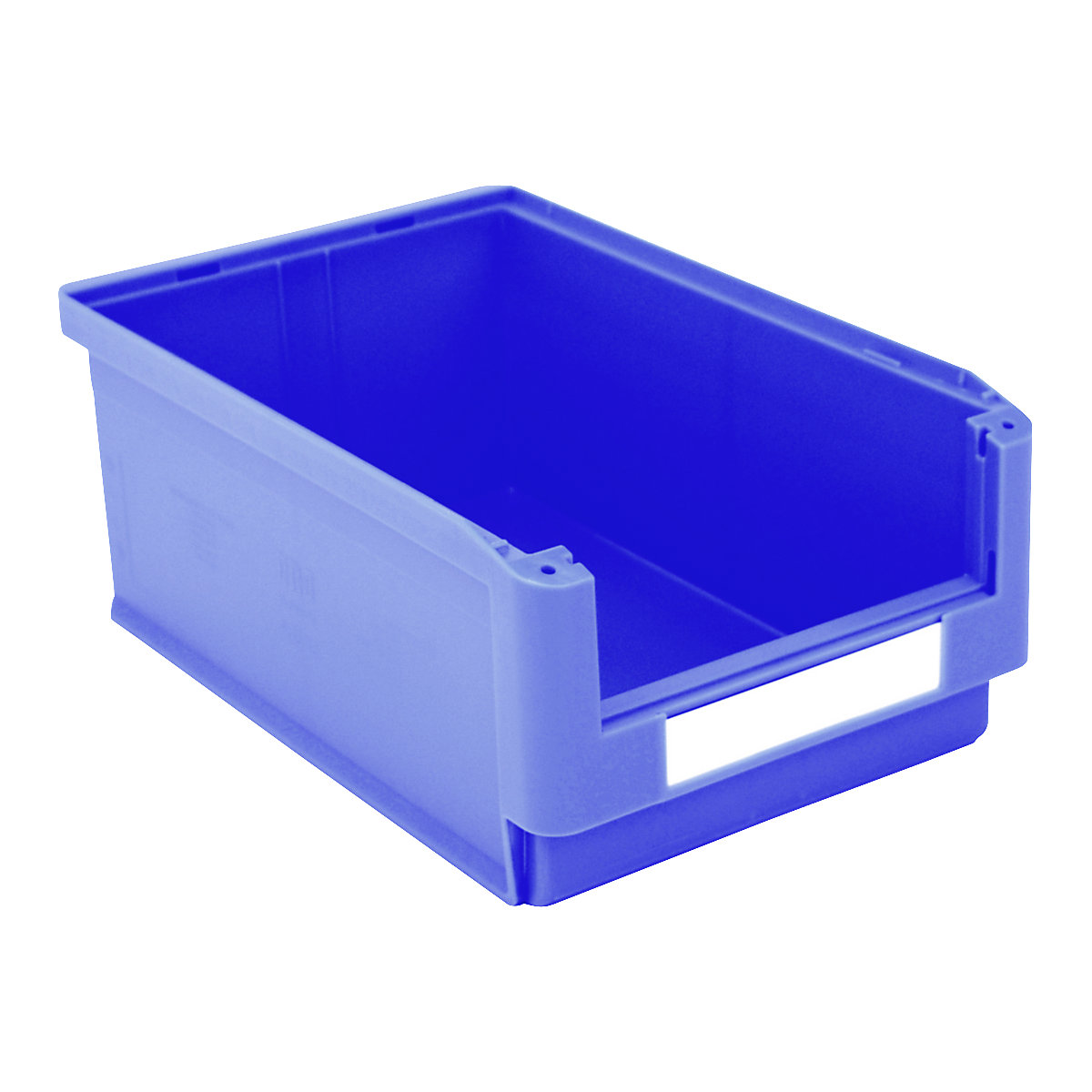 Open fronted storage bin – BITO, LxWxH 500 x 313 x 200 mm, pack of 6, blue-1