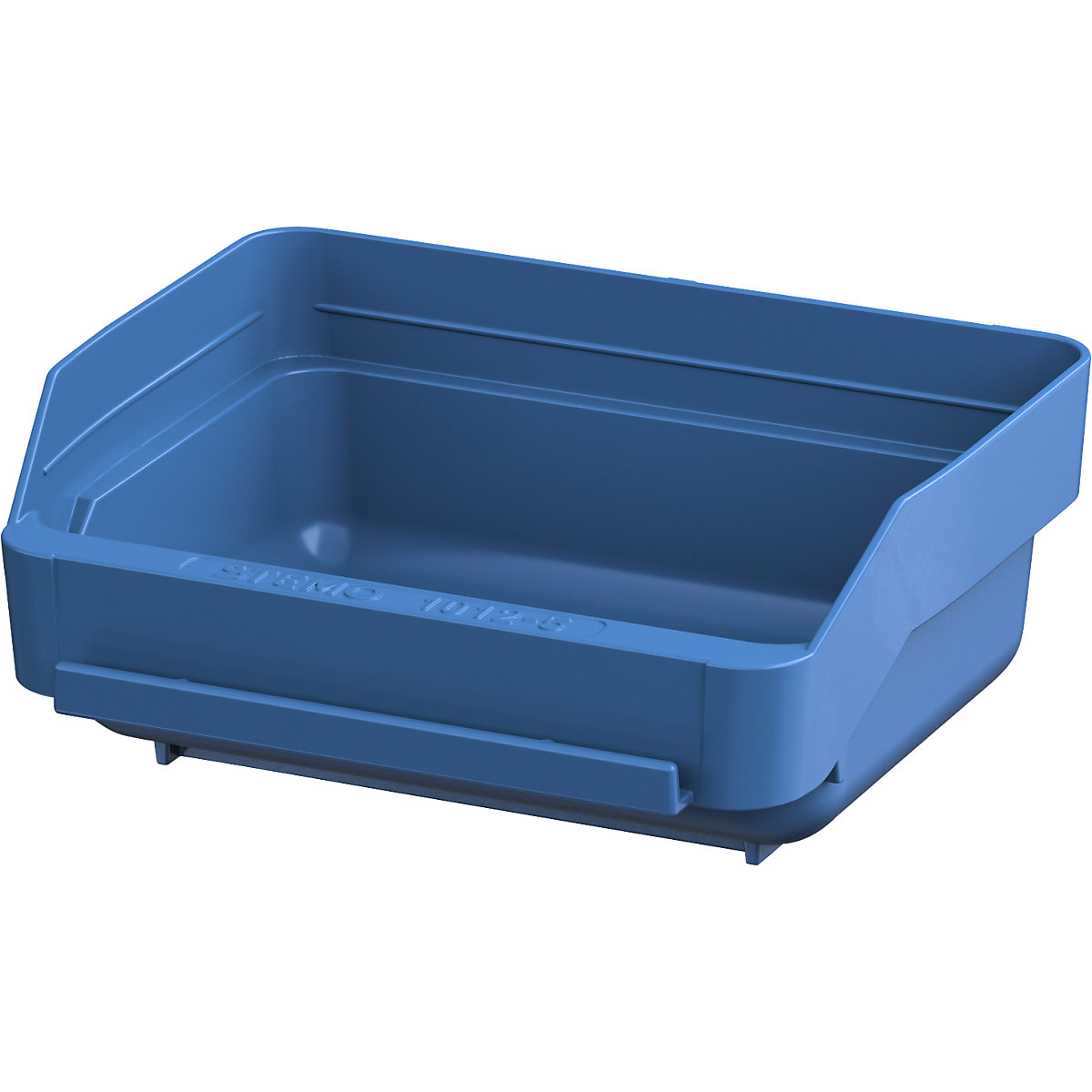 Open fronted storage bin