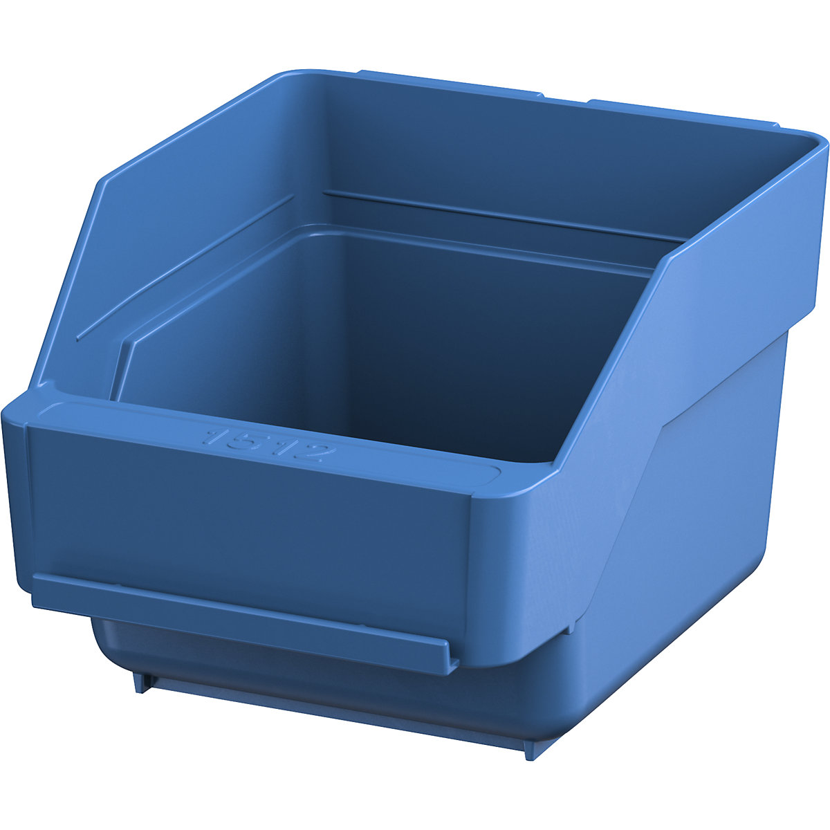 Open fronted storage bin