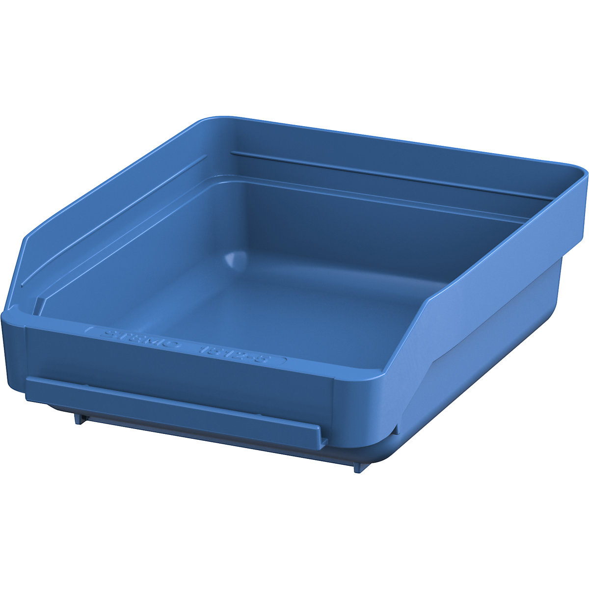 Open fronted storage bin