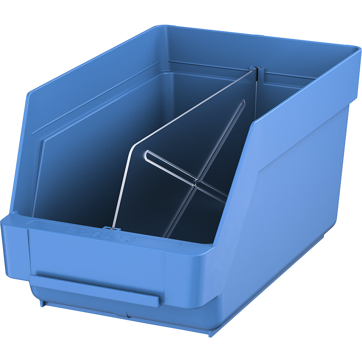 Open fronted storage bin