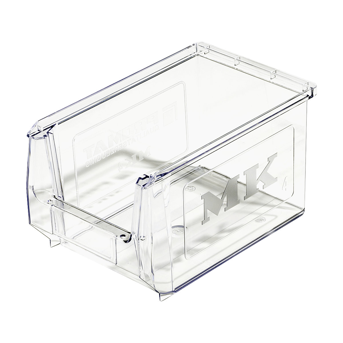 Open fronted storage bins made of SAN – mauser (Product illustration 20)-19