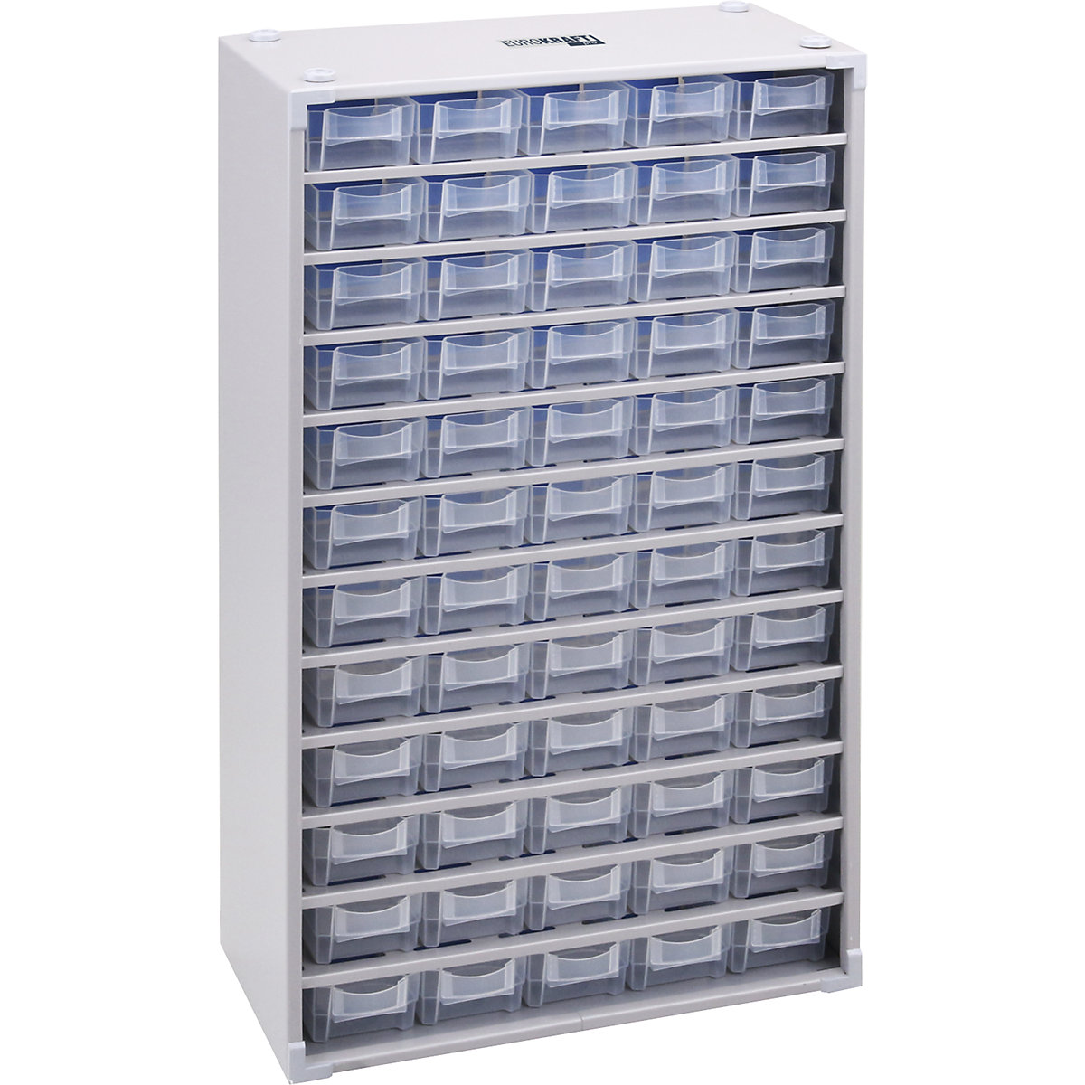 Metal small parts cabinet – eurokraft pro: HxWxD 565 x 300 x 140