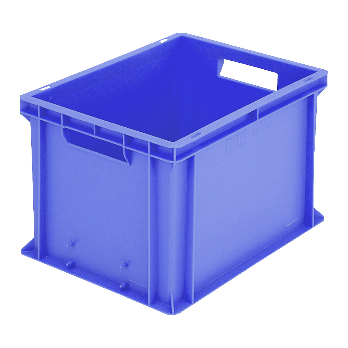 BN Euro stacking container – BITO, solid walls and base, LxWxH 400 x 300 x 265 mm-5