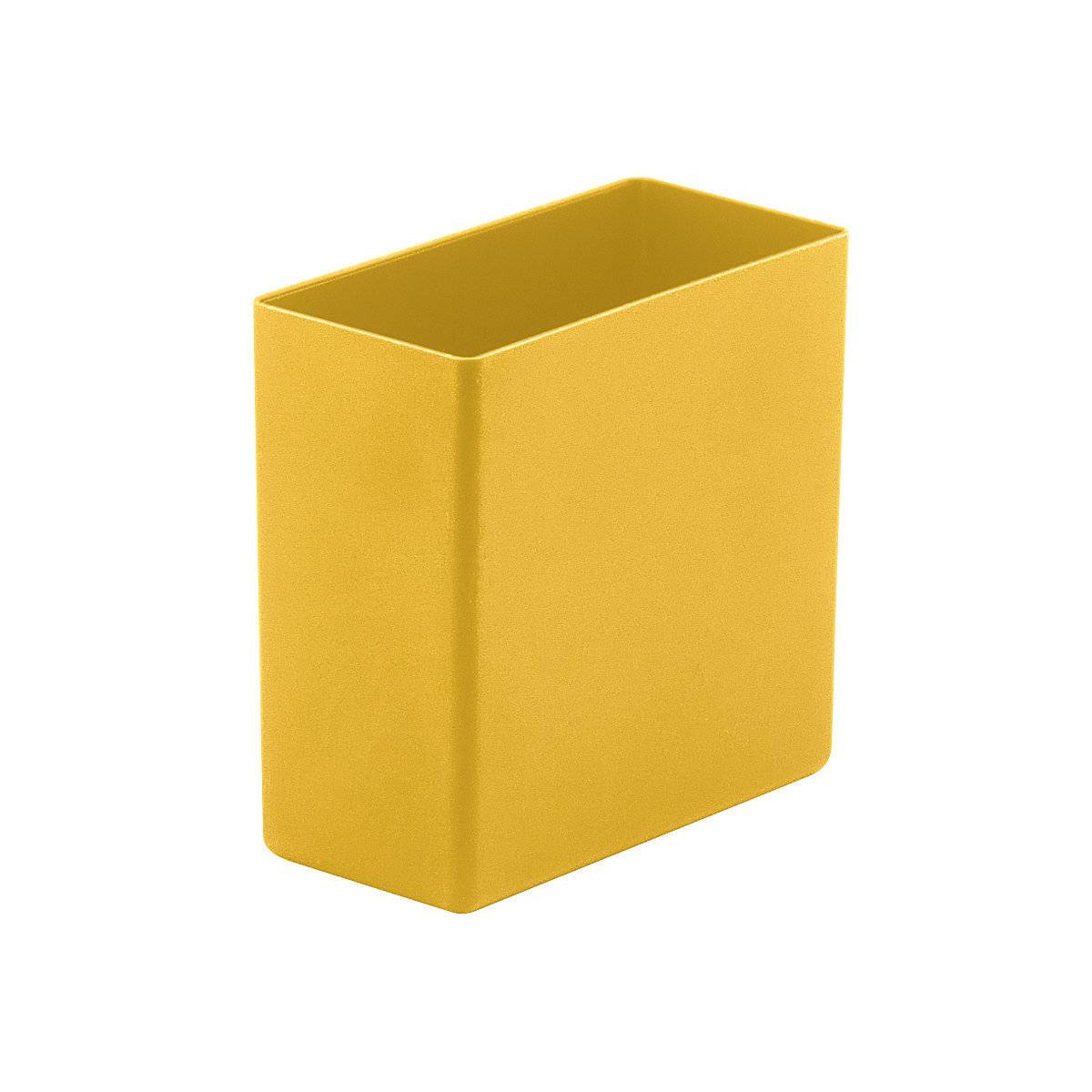 Bins, height 90 mm, yellow, LxW 49x99 mm, pack of 50-12