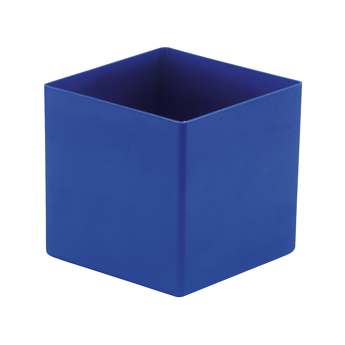 Bins, height 90 mm, blue, LxW 99x99 mm, pack of 50-15