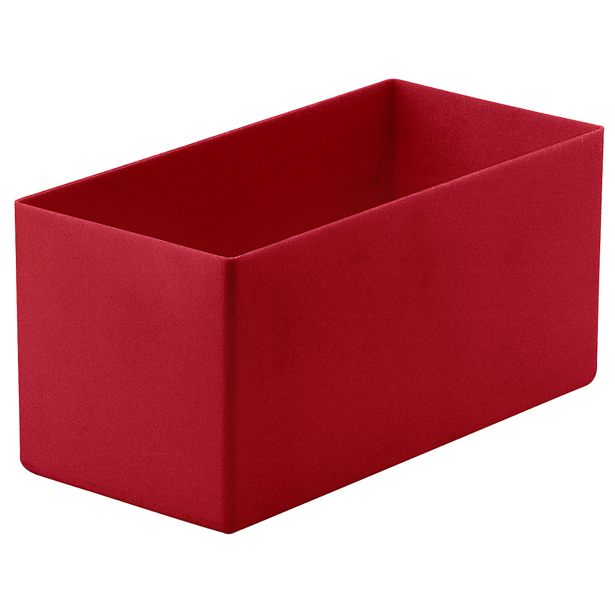 Bins, height 90 mm, red, LxW 198x99 mm, pack of 50-14