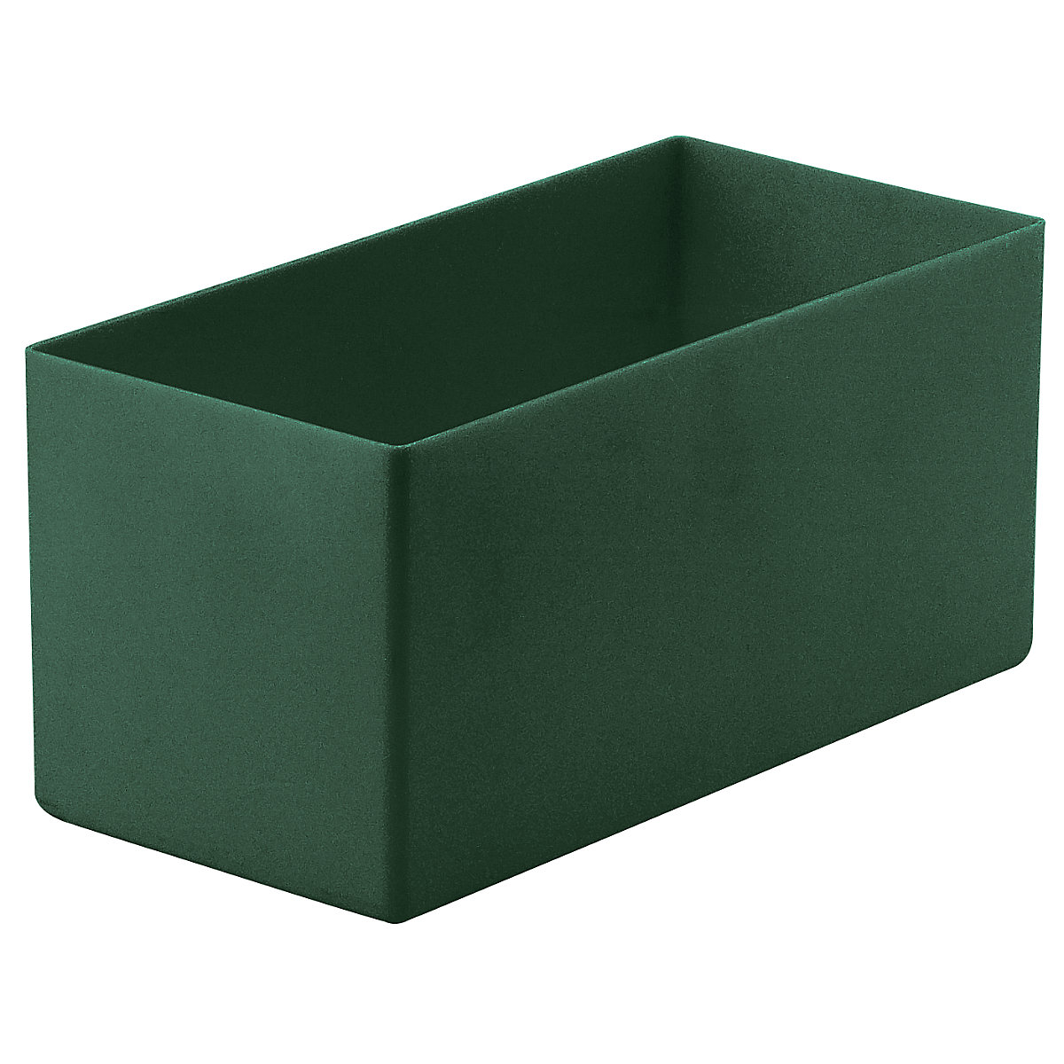 Bins, height 90 mm, green, LxW 198x99 mm, pack of 50-8