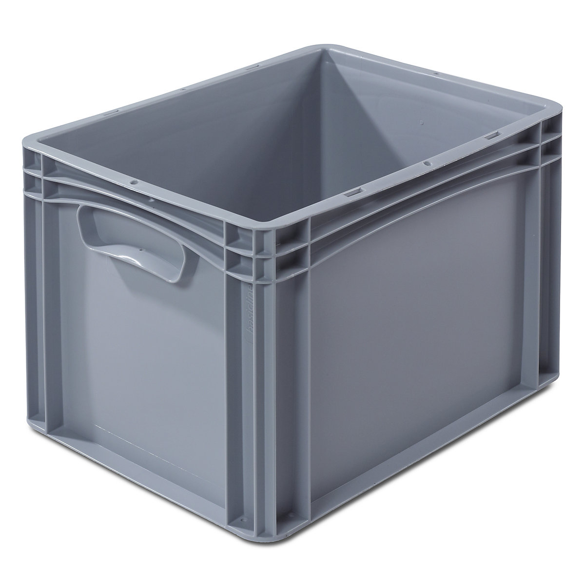 Euro size container, LxW 400 x 300 mm, solid walls and base, height 270 mm-5