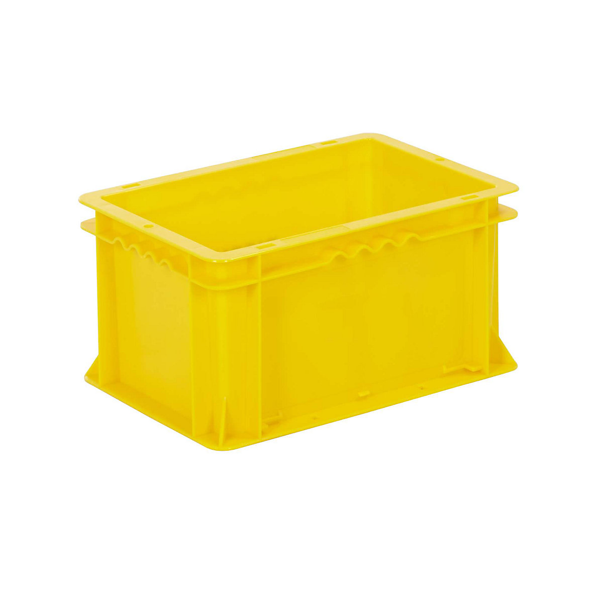 Euro stacking container, capacity 6 litre, yellow-7