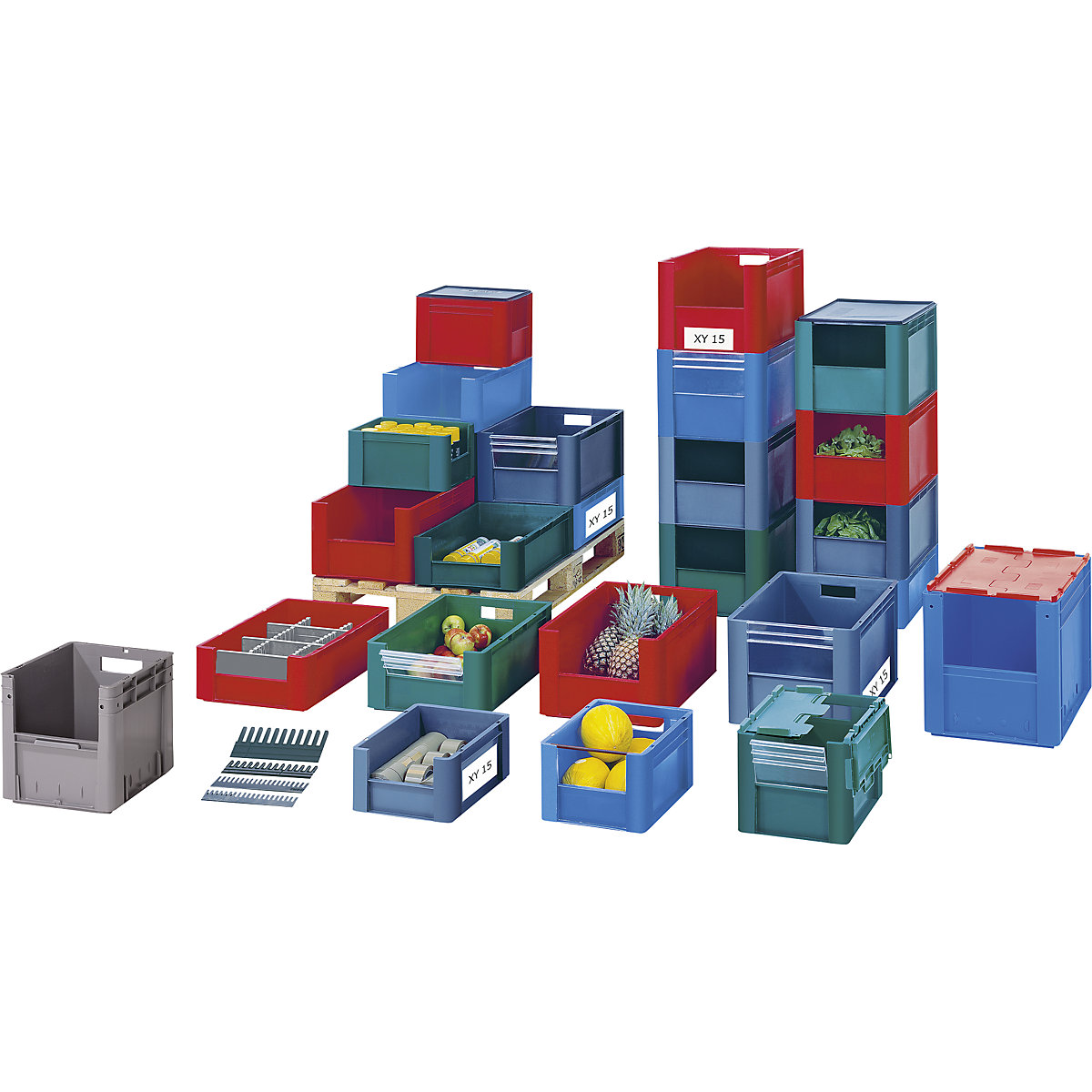 Euro stacking container (Product illustration 9)-8