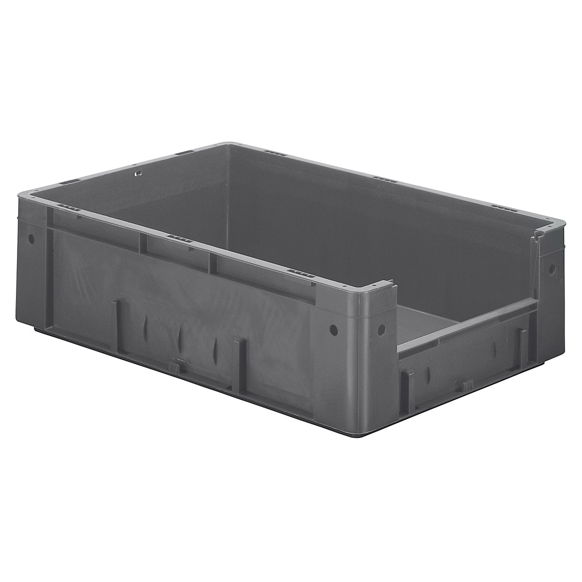 Euro stacking container with handle recess (Product illustration 2)-1