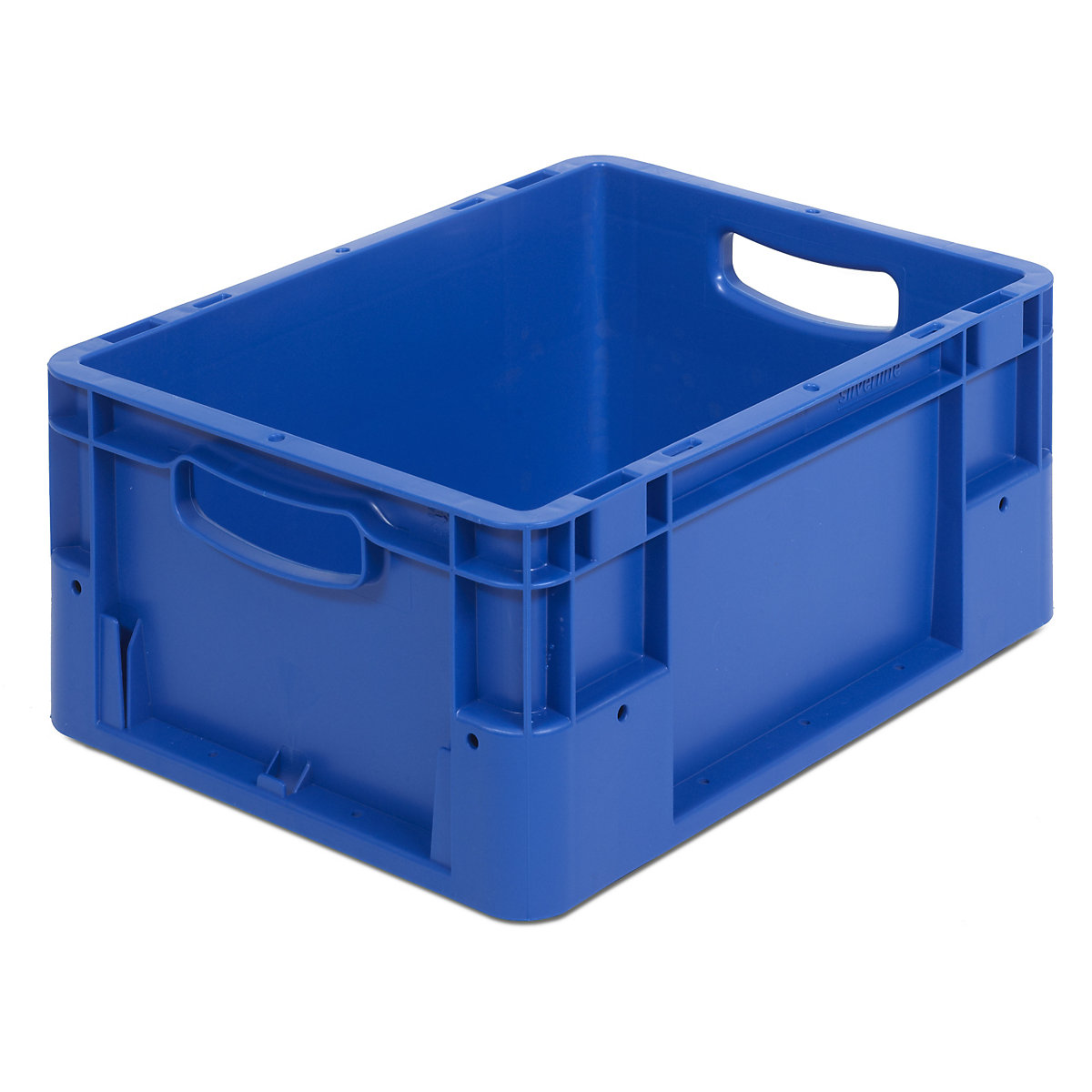 Industrial container, capacity 15 l, LxWxH 400 x 300 x 180 mm, pack of 5, blue