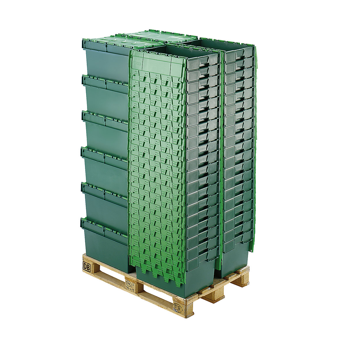 KAIMAN reusable stacking container (Product illustration 2)-1