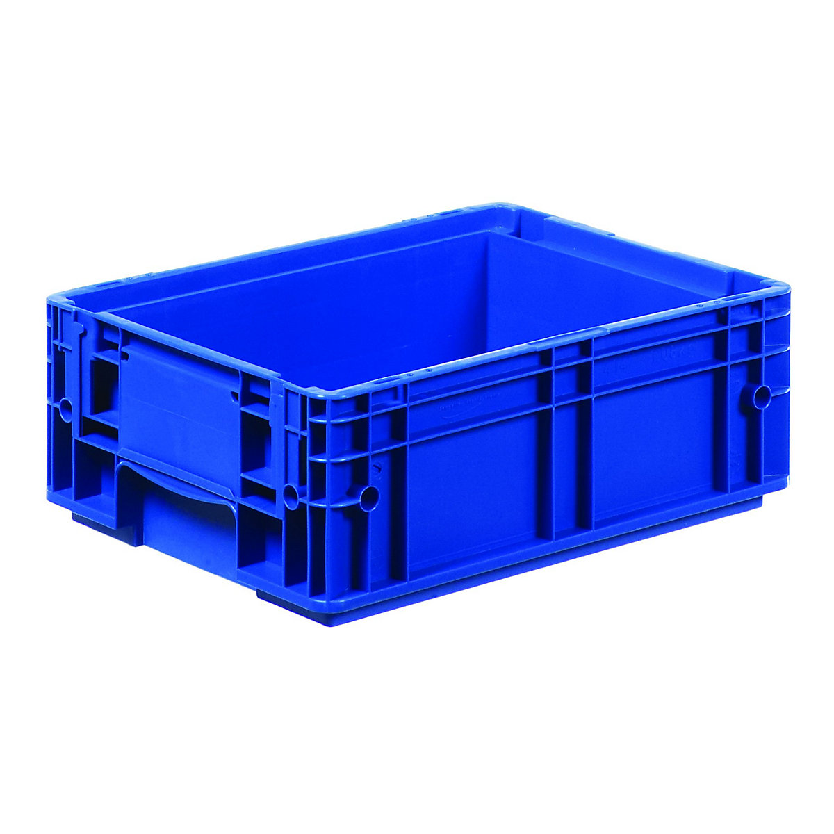 R-KLT container made of PP, blue, capacity 11.8 l, LxW 396 x 297 mm-1