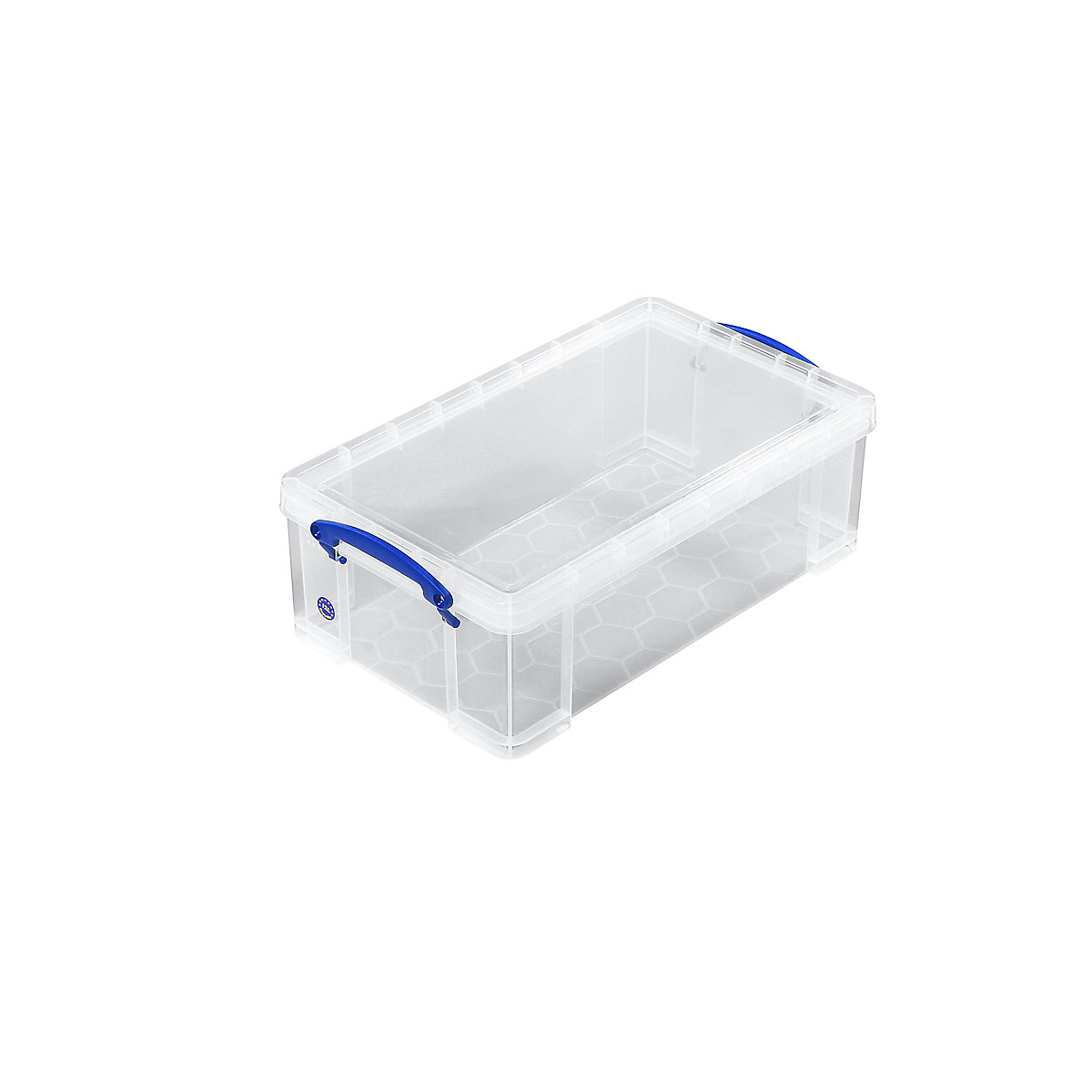 REALLY USEFUL stacking container, with lid, capacity 12 l, LxWxH 465 x 270 x 150 mm, pack of 3-17
