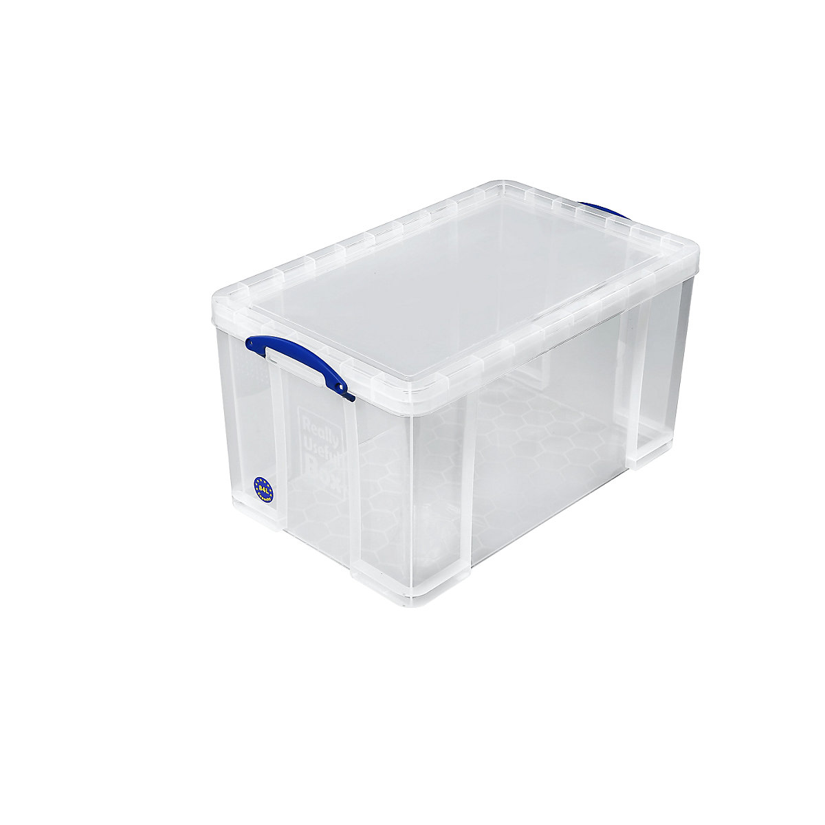 REALLY USEFUL stacking container, with lid, capacity 84 l, LxWxH 710 x 440 x 380 mm-7