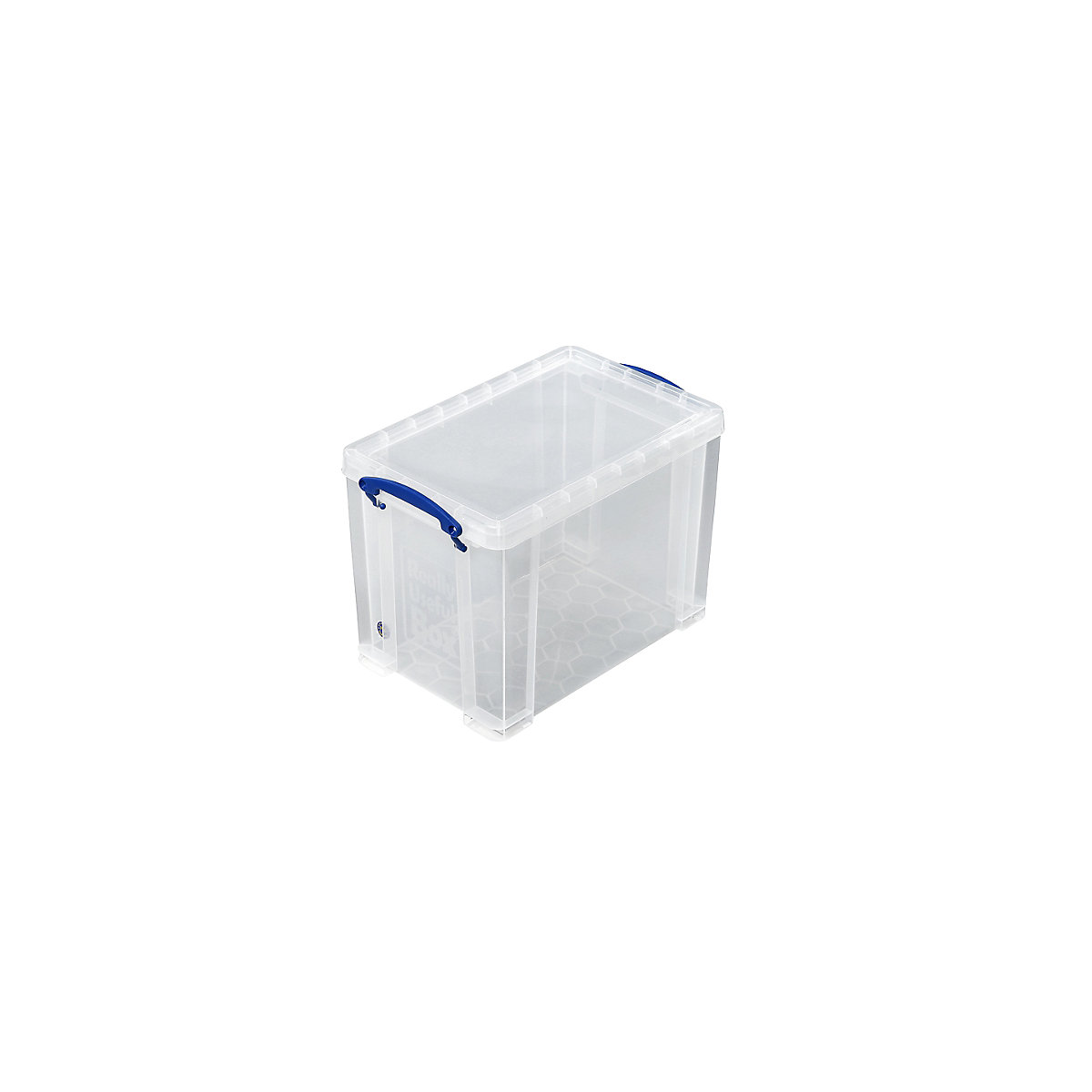REALLY USEFUL stacking container, with lid, capacity 19 l, LxWxH 395 x 255 x 290 mm, pack of 2-6