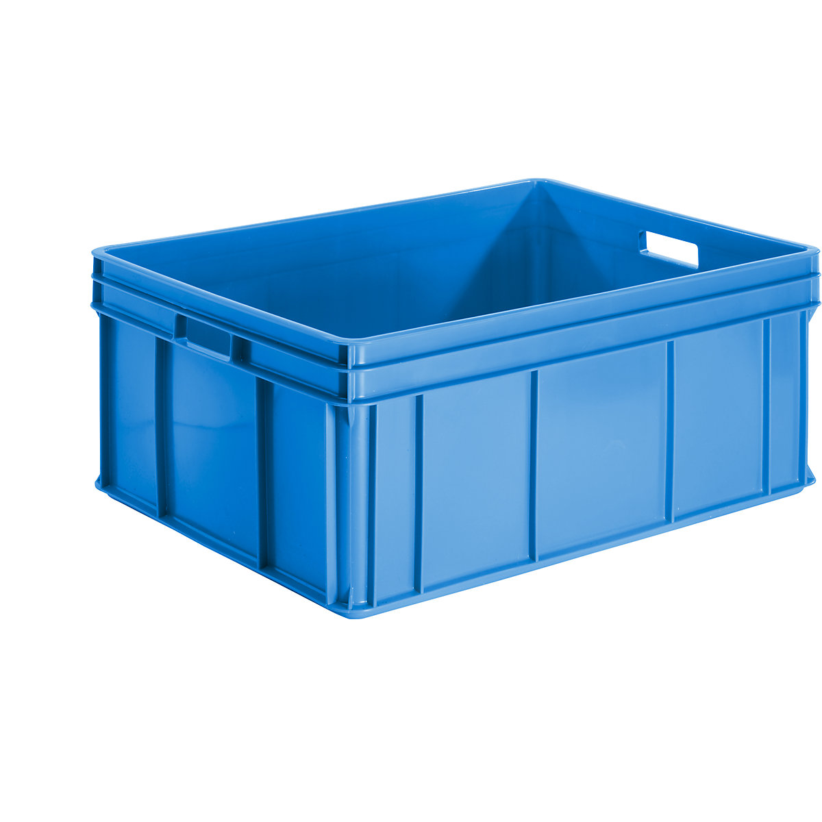 Stacking and transport container, solid walls, base, capacity 125 l, pack of 1