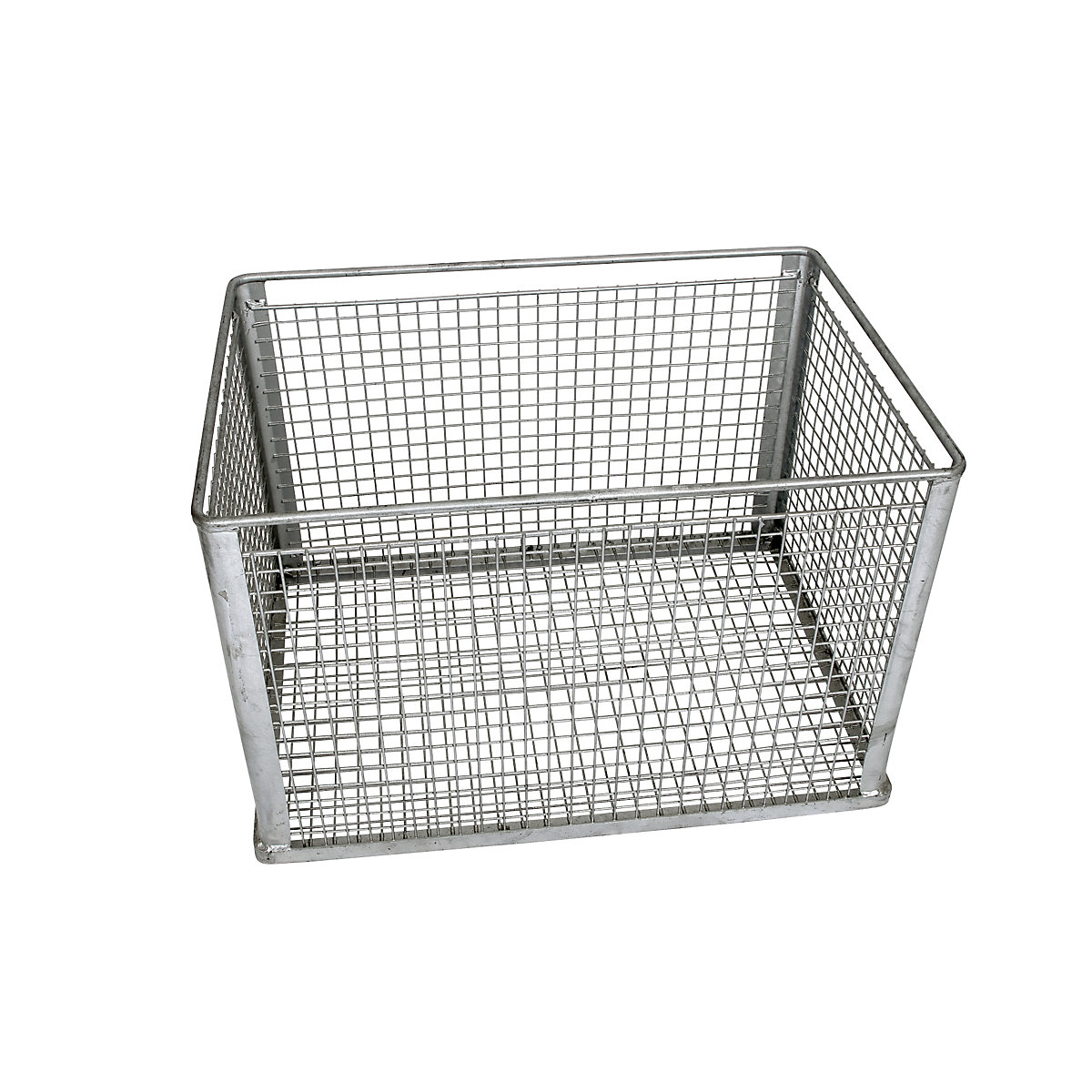 Stacking basket for heavy items, narrow mesh size, external dims. LxWxH 815 x 565 x 525 mm-8